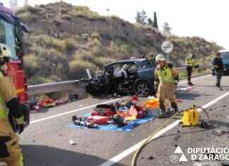 Accidente fatal en Quinto entre un coche y un camión news-09082024-162417
