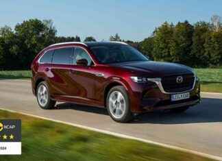 El Mazda CX-80 logra la máxima puntuación en la prueba Euro NCAP el-mazda-cx-80-logra-la-mxima-puntuacin-en-la-prueba-euro-ncap