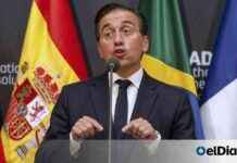 Albares defiende embargo armas Israel en reunión ministros árabes y europeos Madrid. albares-defiende-embargo-armas-srael-en-reunin-ministros-rabes-y-europeos-madrid