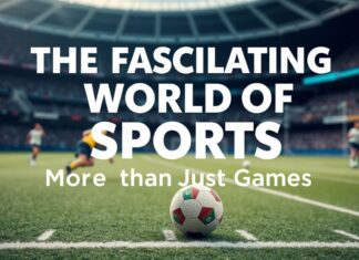 El Fascinante Mundo de los Deportes: Más que Solo Juegos The Fascinating World of Sports: More than Just Games