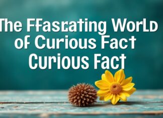 El Fascinante Mundo de los Hechos Curiosos: Descubriendo lo Extraordinario en lo Cotidiano The Fascinating World of Curious Facts: Discovering the Extraordinary in the Everyday