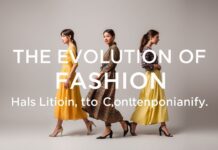 La Evolución de la Moda: Desde lo Tradicional hasta lo Contemporáneo The Evolution of Fashion: From Traditional to Contemporary