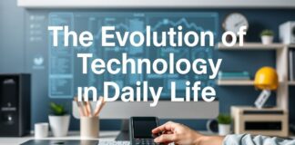 La Evolución de la Tecnología en la Vida Cotidiana The Evolution of Technology in Daily Life