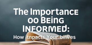 La Importancia de Estar Informado: Cómo las Noticias Generales Impactan Nuestras Vidas The Importance of Being Informed: How General News Impacts Our Lives