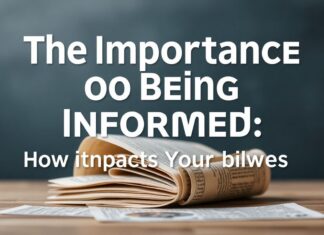 La Importancia de Estar Informado: Cómo las Noticias Generales Impactan Nuestras Vidas The Importance of Being Informed: How General News Impacts Our Lives