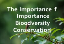 La Importancia de la Conservación de la Biodiversidad The Importance of Biodiversity Conservation