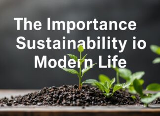 La Importancia de la Sostenibilidad en la Vida Moderna The Importance of Sustainability in Modern Life