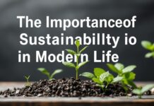 La Importancia de la Sostenibilidad en la Vida Moderna The Importance of Sustainability in Modern Life