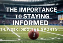 La Importancia de Mantenerse Informado en el Mundo del Deporte The Importance of Staying Informed in the World of Sports