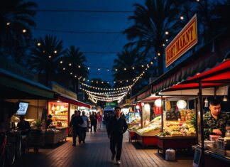 La Magia de los Mercados Nocturnos en el Mundo The Magic of Night Markets Around the World
