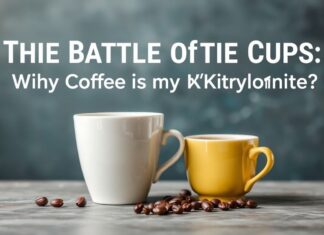 La Batalla de las Tazas: ¿Por qué el Café es mi Kryptonita? The Battle of the Cups: Why Coffee is my Kryptonite?