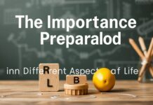La Importancia de la Preparación en Diferentes Aspectos de la Vida The Importance of Preparation in Different Aspects of Life