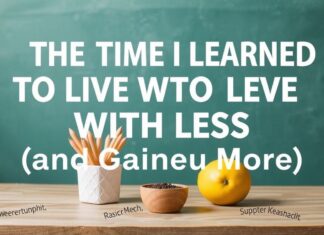 La Vez Que Aprendí a Vivir con Menos (y Gané Más) The Time I Learned to Live with Less (and Gained More)